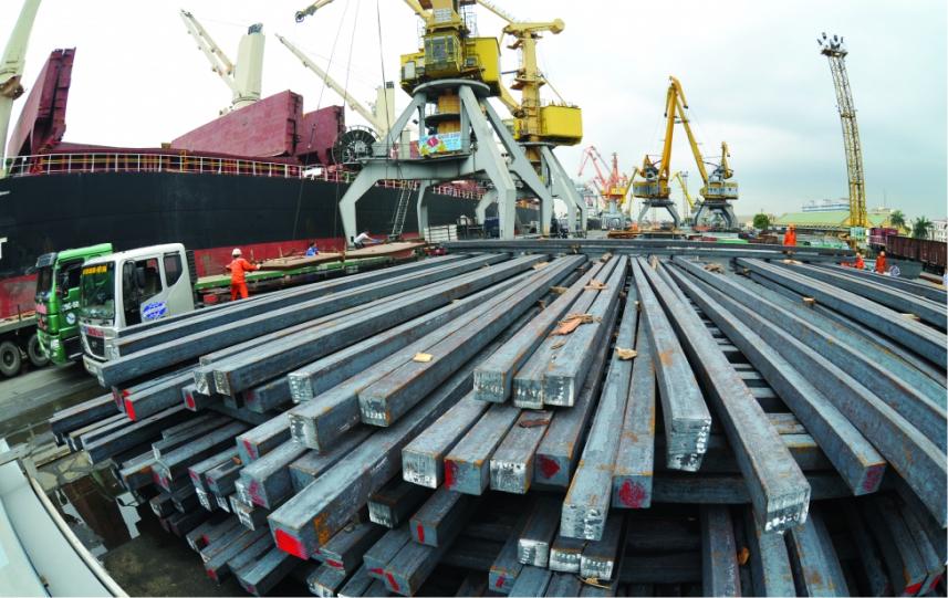 Besi Impor Cina Banjiri Pasar Asia Tenggara
