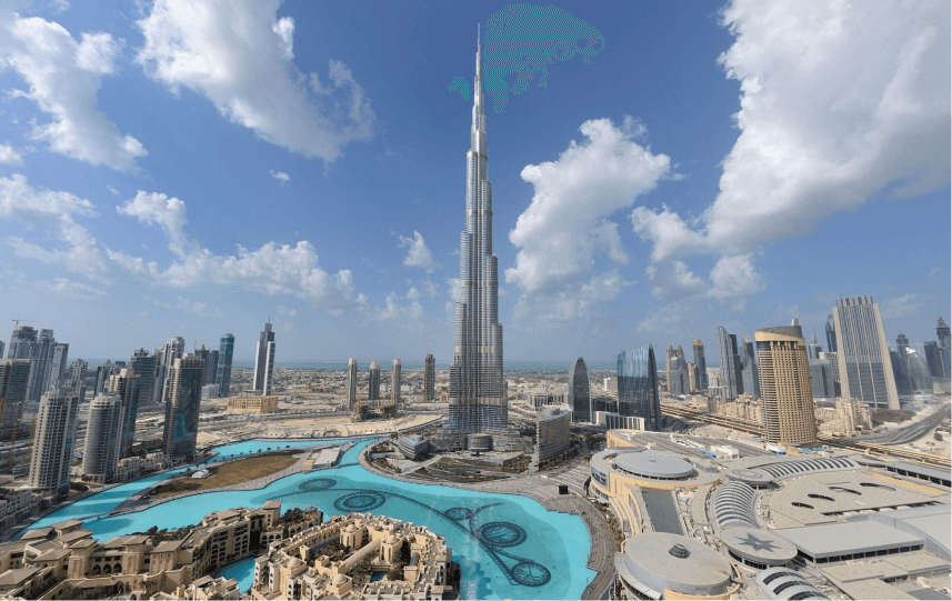 tinggi burj khalifa