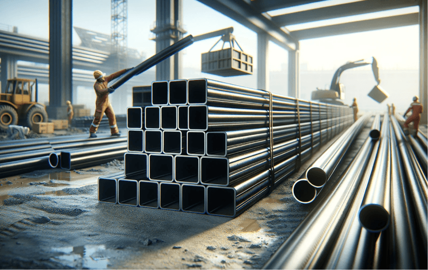 besi hollow untuk konstruksi modular dan prefabrikasi