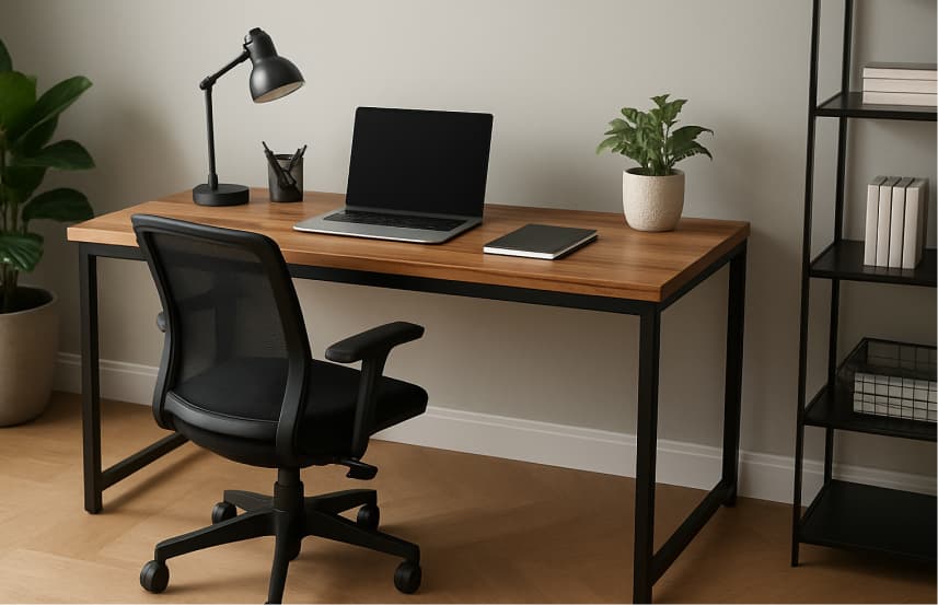 Inspirasi Meja Kerja Ideal dengan Material Terbaik