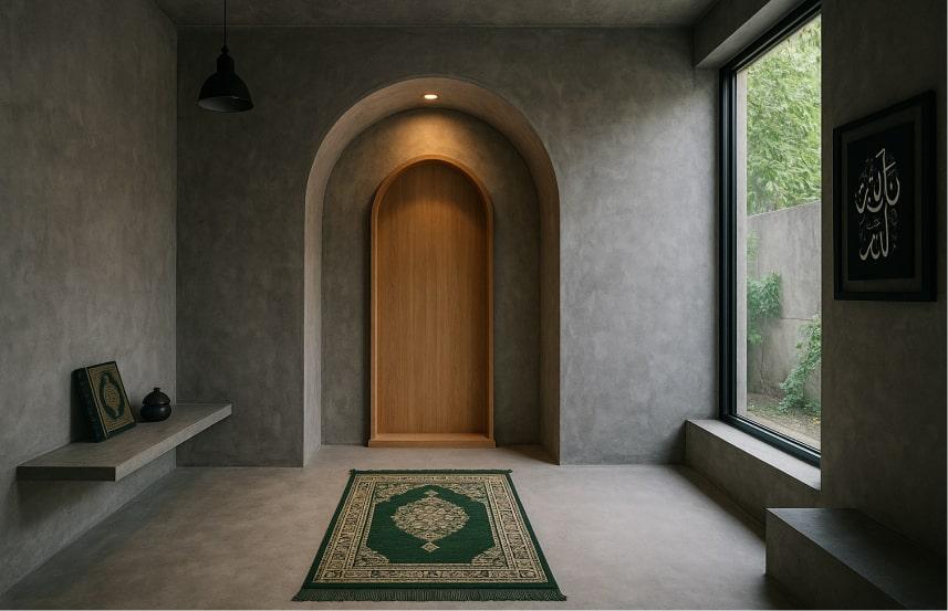 Mushola Dalam Rumah Unik