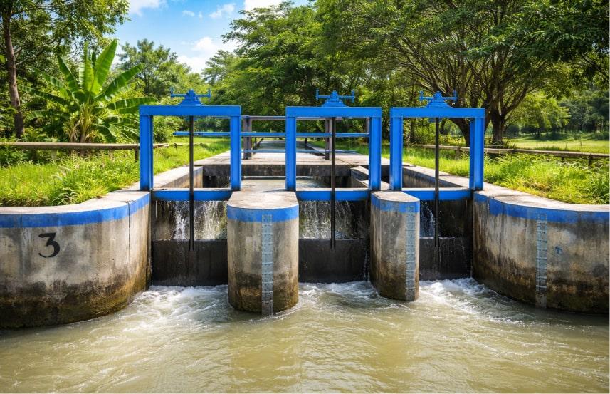 Jenis Pintu Air Irigasi