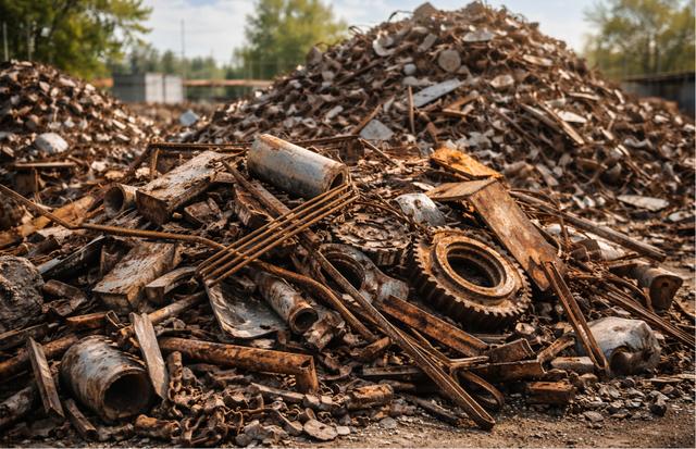 Besi Scrap atau Besi Tua