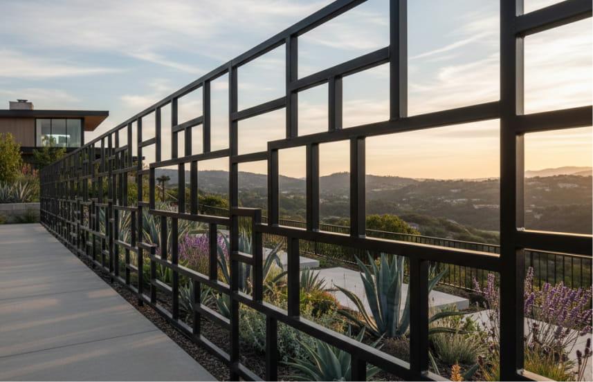 Pagar Besi Hollow Unik