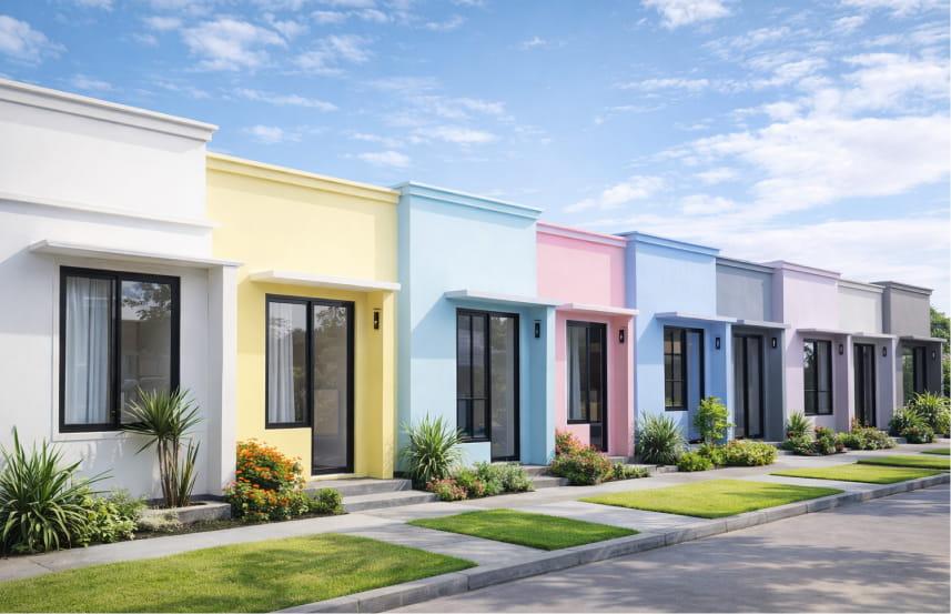 warna cat rumah yang sejuk