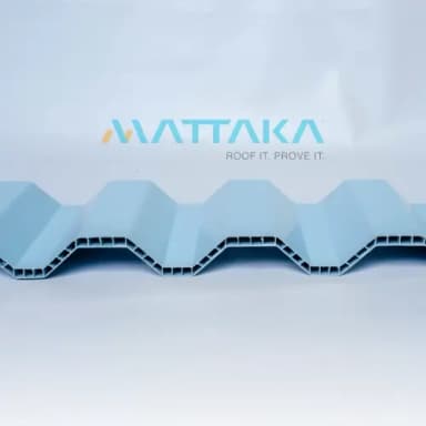 SKU Atap Rooftop Biru Matt