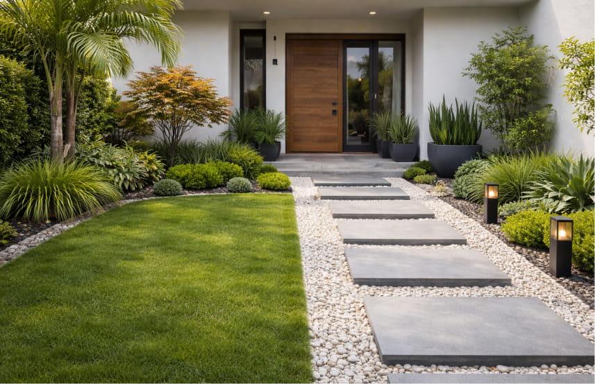 Menata Taman Depan Rumah Sederhana