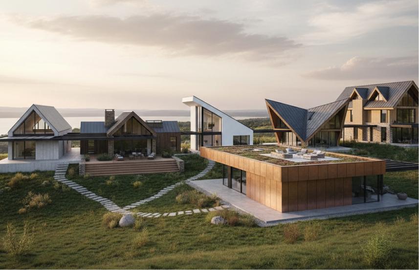 Ide Model Atap Rumah Memanjang ke Depan