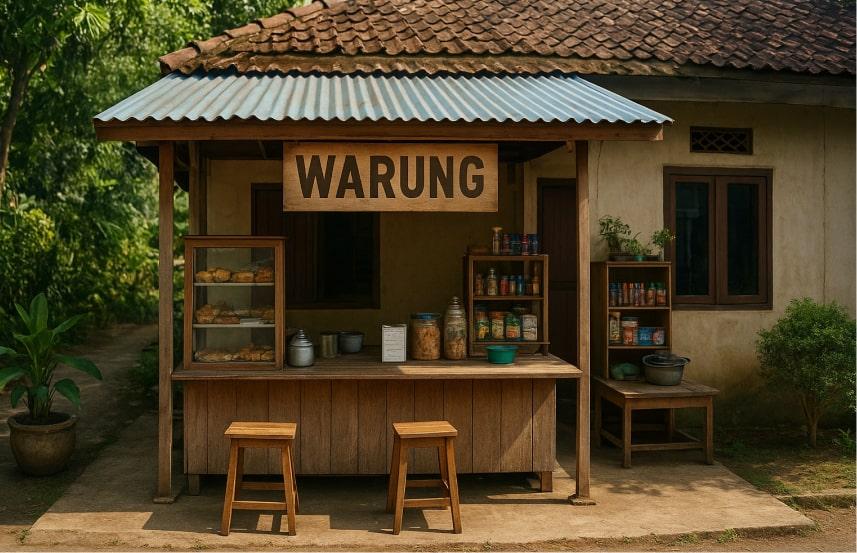 Desain Warung Kecil Depan Rumah