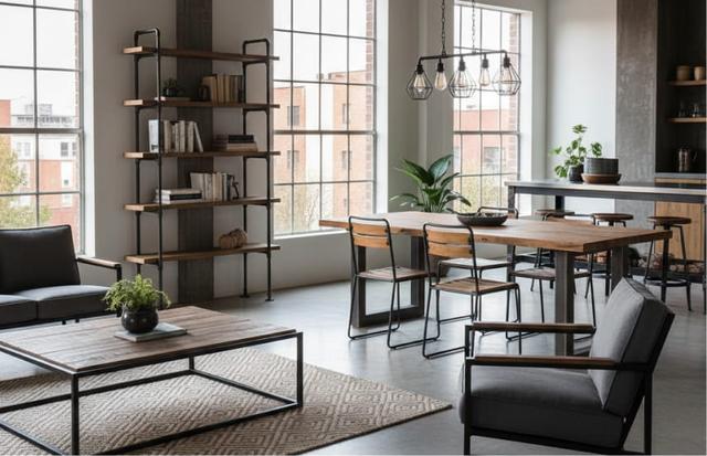 Furniture Industrial Kreatif dari Besi untuk Hunian Modern (1)