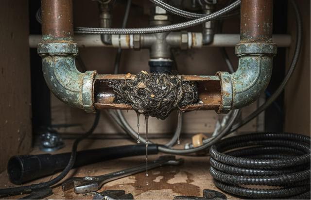 cara mengatasi pipa air tersumbat