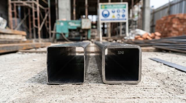 besi hollow SNI vs besi banci